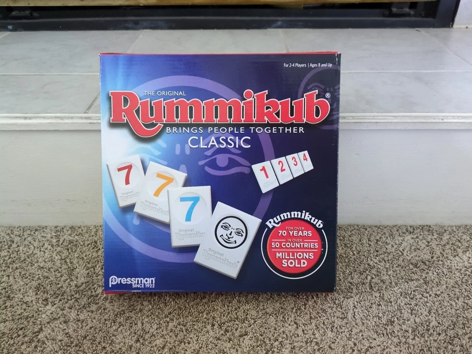 Pressman- The Original Rummikub Classic Board Tile Game- OPEN BOX-Complete - Image 2 of 4