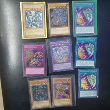 LOT of 9 Yugioh Cards in MINT CONDITION 200$ Value! 