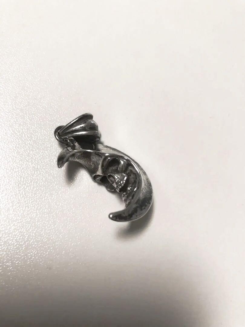 アクセサリー CRAZY PIG DESIGNS SKULL IN MOON skull-in-the-moon-pendant.jpg