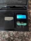 Sterling Silver Hand Poured Bar From Scrap 23  Grams