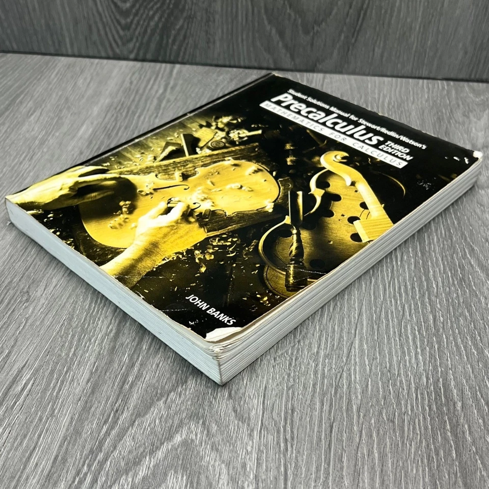 Student Solutions Manual Precalculus Mathematics for Calculus Third Edition - Image 4 of 4