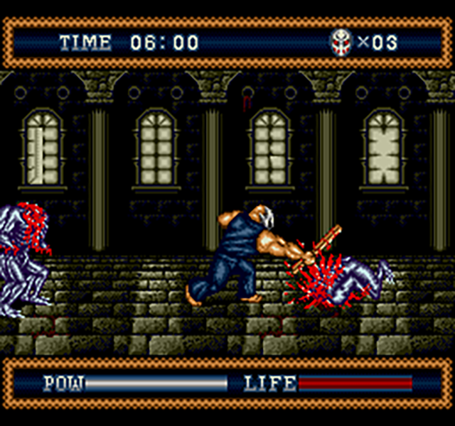 Splatterhouse 2 & 3: Bloody Save Edition Games, for Sega Mega