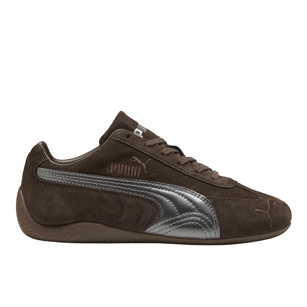 PUMA Speedcat Lux Lace Up Womens Brown Sneakers Casual Shoes