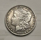 1883 CC  MORGAN DOLLAR BU