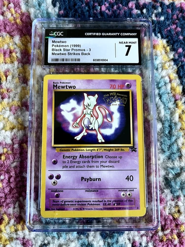 Mewtwo (Movie Promo) 03/53 Wotc Promo Regular CGC 7 NM
