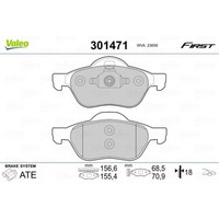 Valeo BremsbeläGe Vorne FüR Renault Espace IV Laguna II Grandtour