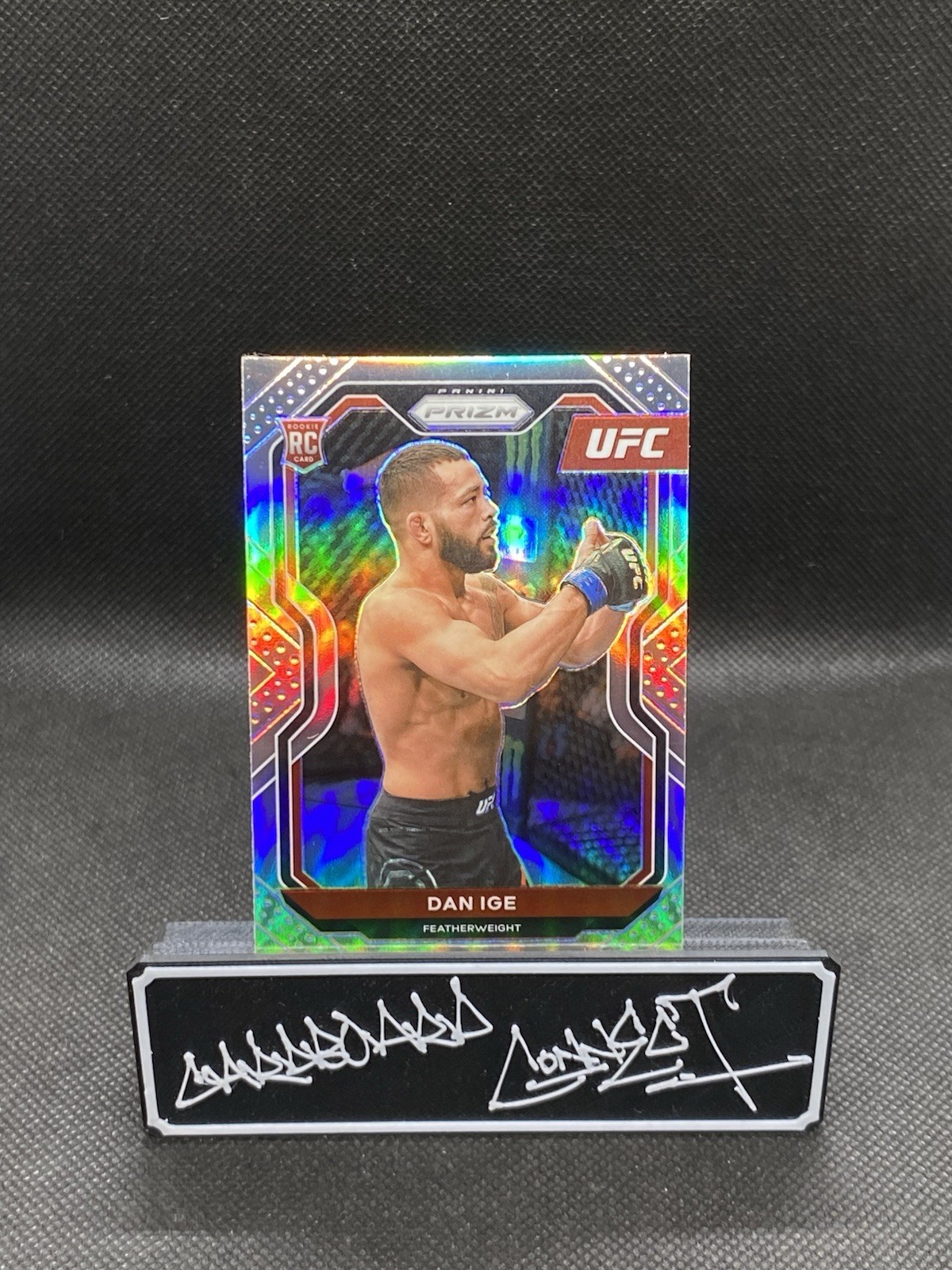 Dan Ige RC Silver Prizm #70 Rookie 2021 Panini Prizm UFC (Debut Edition)
