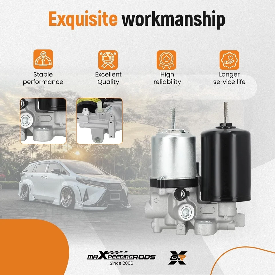 Conjunto de bomba antibloqueo refuerzo de freno para Toyota Prius 2010-2015 47070-47050 Foto 4 de 4