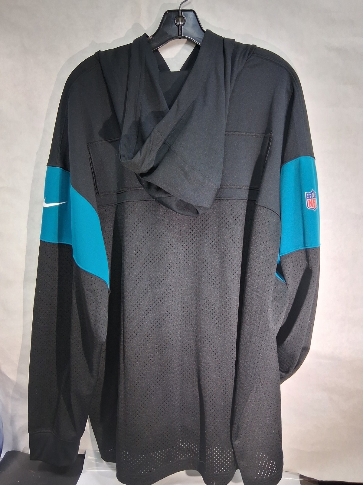 SACAI X NIKE Jacksonville Jaguars Felpa con Cappuccio Uomo XXL Nero NFL Football Jacket Felpa Nike
