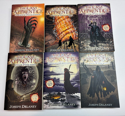 The Last Apprentice Lot 6 Joseph Delaney Books 1-6 Revenge of the Witch Fantasy