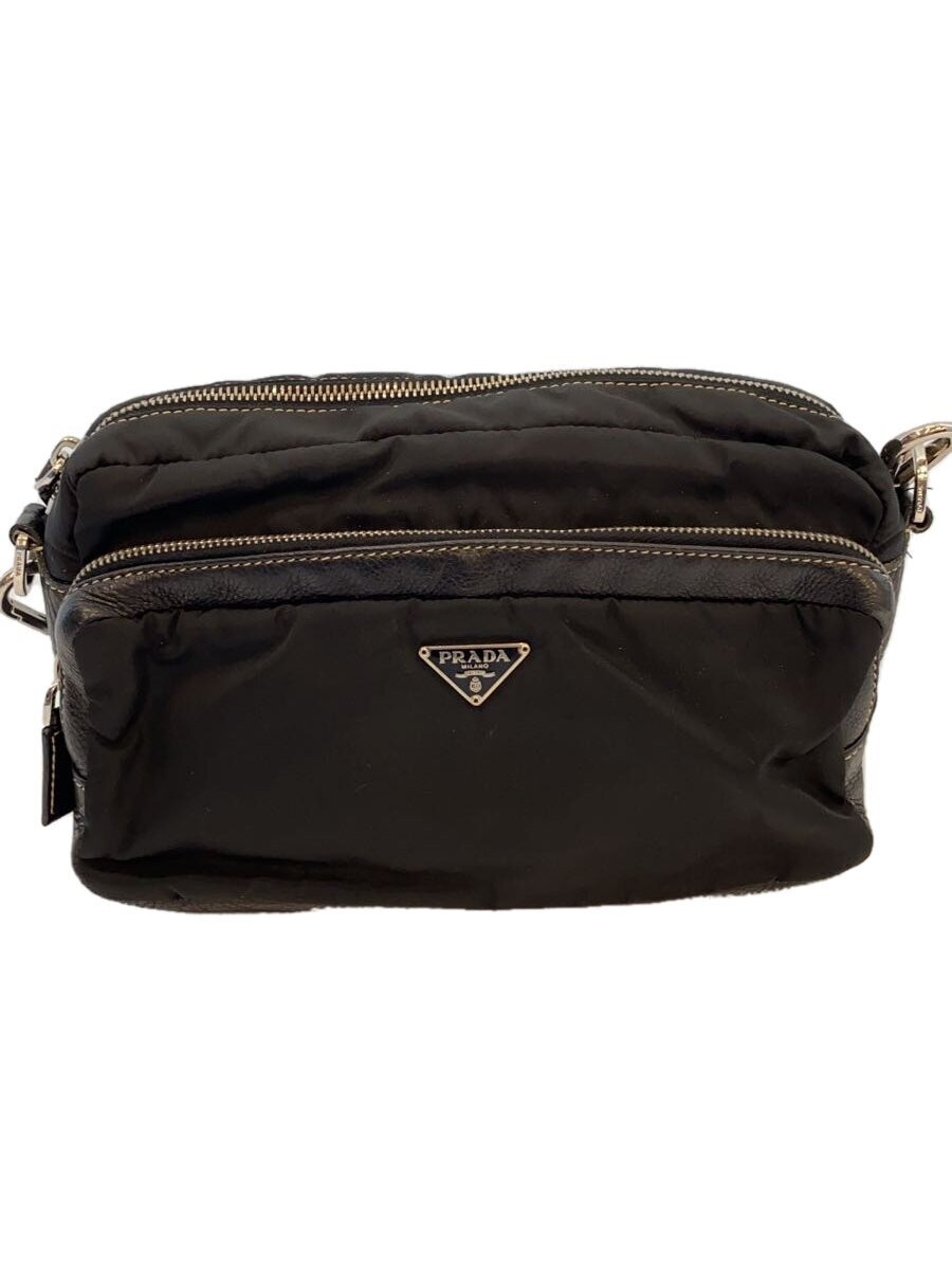 PRADA Shoulder bag Nylon Black
