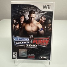 WWE SmackDown vs. Raw 2010 for Nintendo Wii, VGC Tested/Working