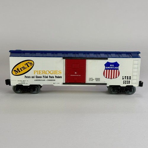 O Boxcar Mrs. T's Pierogies LVRR 5239 All American Frank's Roundhouse #049 #9 | Condition: New