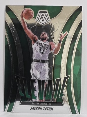 2024-25 Panini Mosaic #4 Jayson Tatum Elevate