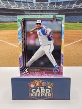 2025 Topps Raisel Iglesias Holiday Easter Pastel #304 Atlanta Braves
