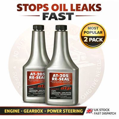 2 Stück ATP Automotive AT-205 Re-Seal 236ml stoppt Lecks schnell Motor Getriebe