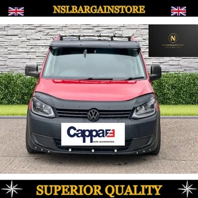 2IN1 VW VOLKSWAGEN CADDY 10-15 CAPPAFE SUNVISOR SUN VISOR BONNET DEFLECTOR GUARD