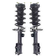 Für Ford Fiesta Mazda 2 Paar Stoßdämpfer + FEBI Domlager + Staubschutz Vorne 