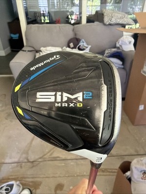 TaylorMade SIM2 Max D 16* 3-Wood w/ Graphite Design Tour AD SL II 4RR1 Shaft-43 