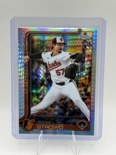 2025 Topps Chrome Update Series - Kade Strowd Prism Refractor RC #USC193