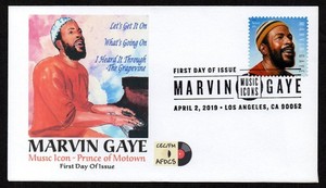 Marvin Gaye Postage Stamp | eBay
