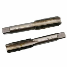 HSS 12mmx1 Metric Taper and Plug Tap Right Hand Thread M12 x 1mm Pitch