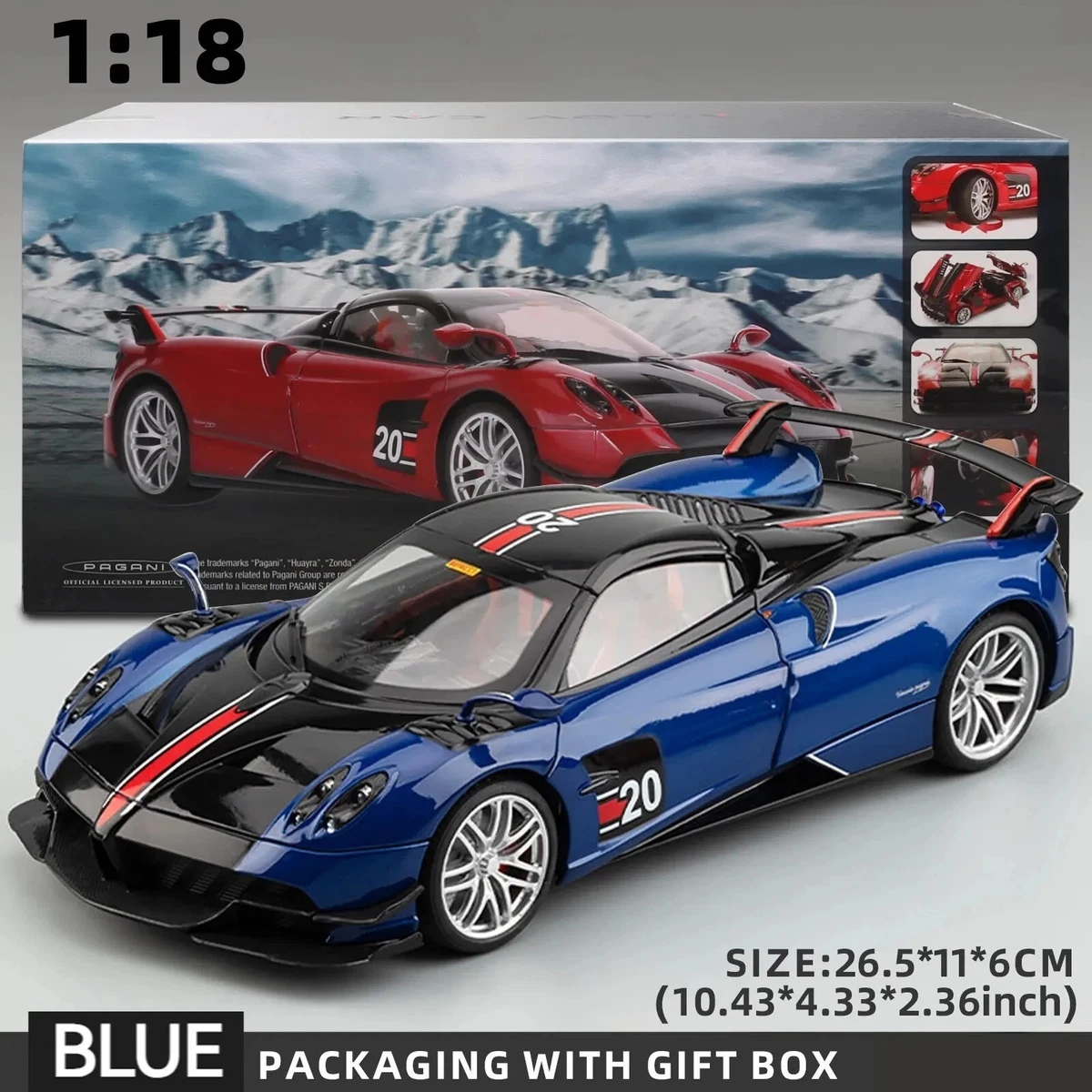 AUTOart Pagani 1:18 Scale Diecast & Toy Vehicles for sale - eBay
