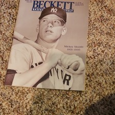 Beckett Baseball Monthly Oct 1995 Issue #127 Mickey Mantle Yankees Cover