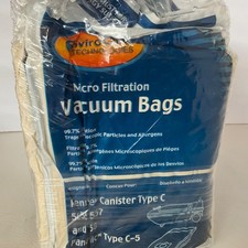 Kenmore Type C 50555, 50557, 50558 Canister Vacuum Cleaner Bags Sealed 3 Bags