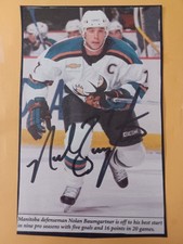 Nolan Baumgartner Signed 3.5