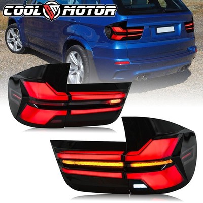 Paar Voll LED Rückleuchte Heckleuchte für BMW X5 E70 2007-2013 Blinker Rücklicht