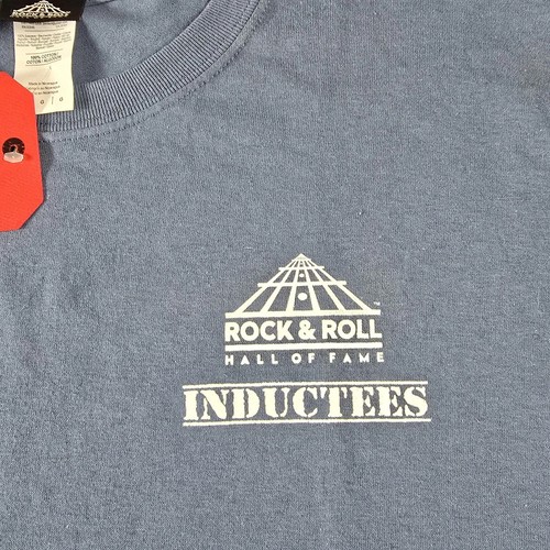 Rock & Roll Hall of Fame Shirt Mens Large Blue Inductees Official Tee Music - Picture 3 of 15