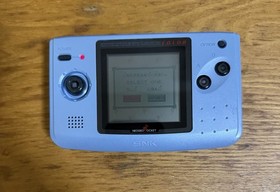 Neo Geo Pocket Color Platinum Blue