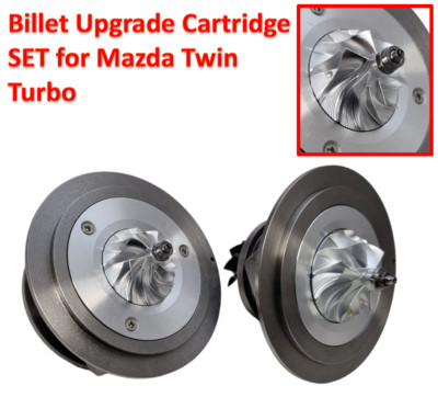 Bi-Turbolader Mazda CX5 Mazda6 2.2D Turbo Rumpfgruppe Turbolader Upgrade Billet