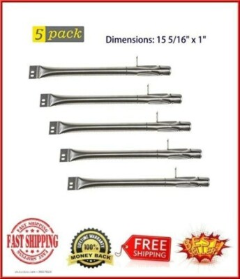 BBQ Gas Grill Burner Tube And Igniter Replacement Parts Kit For Brinkmann 5 Pack