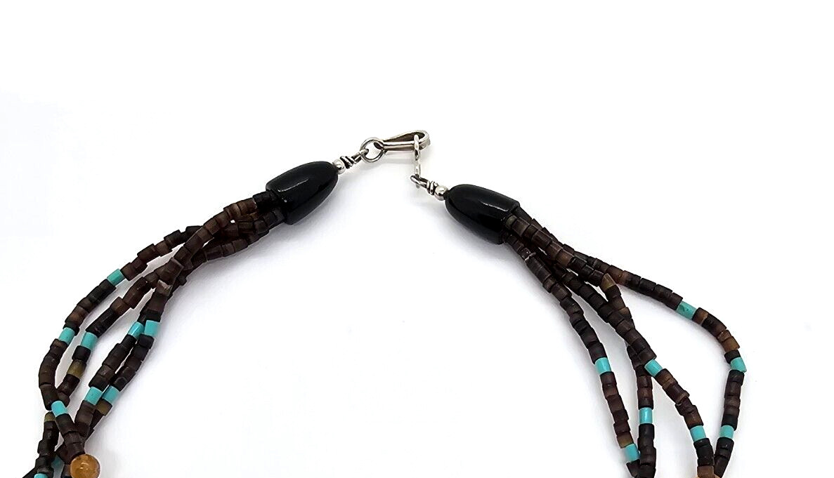 Stunning Multi-Strand Multi-Stone Southwestern Gr… - image 5