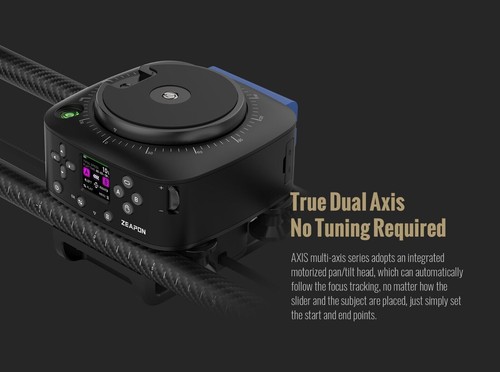 Zeapon AXIS 80 100 120 PRO Multi-axis Motorized Slider 360° Panoramic Pan Head - Picture 8 of 18