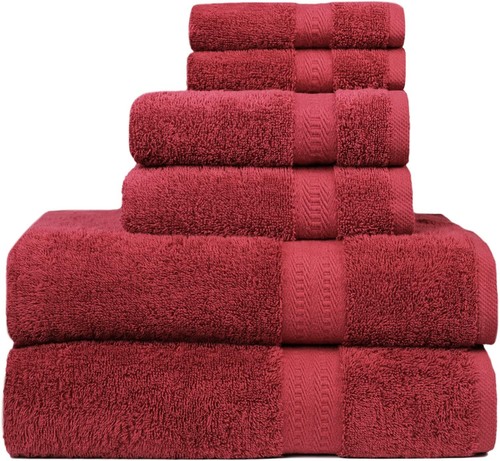 Combed Cotton Bath Towels Set, Soft & Absorbent Bathroom Towels, Quick Dry - Picture 40 of 84