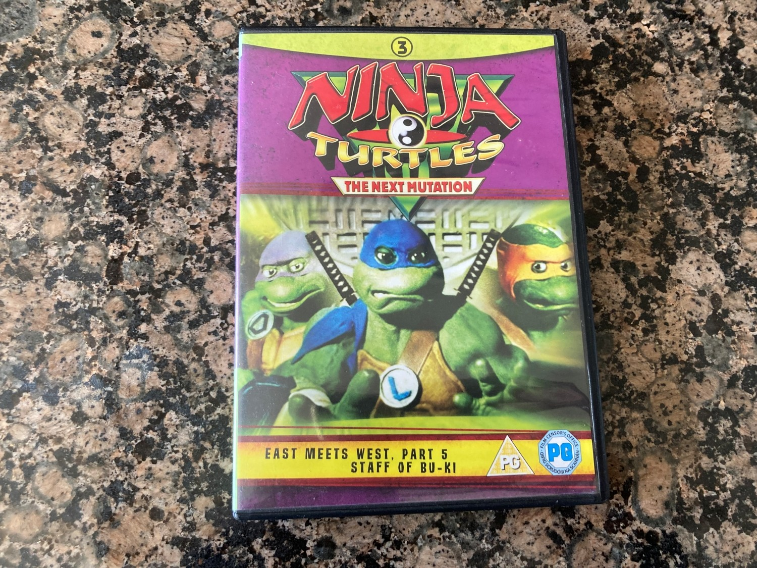 NINJA TURTLES THE NEXT MUTATION EAST MEETS WEST PART 5 DVD FREE SHIPPING