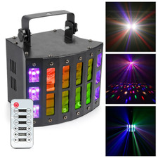 CFX COMVIBE 1 - 3 in 1 Luce Derby Effetto Dj Discoteca con Strobo -VEDI VIDEO B STK