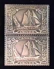 Lot of 2 Canada Royal Postage Sail Boat Mint-999 Silver 13 Grams Total Art Bars