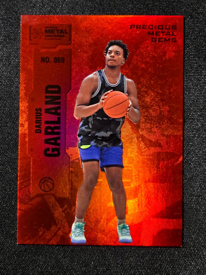 DARIUS GARLAND PMG /25!! 2022 SKYBOX METAL UNIVERSE CHP-GREAT CONDITION! #2/25!!