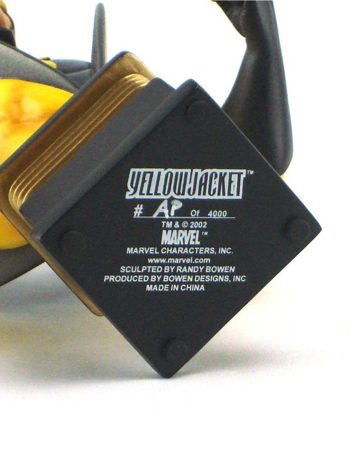 Bowen Designs Yellowjacket Mini Busto Prueba de Artista AP Edición Clásica Marvel Nuevo Foto 3 de 4