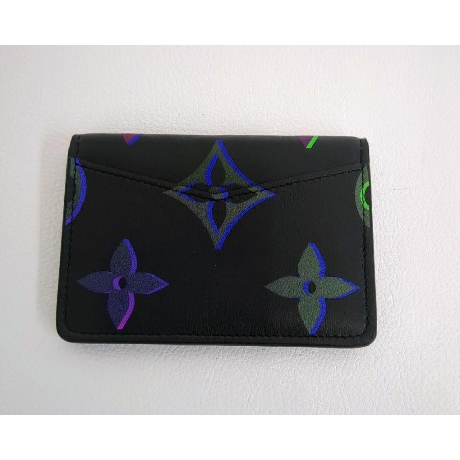 箱付LOUIS VUITTON ヴィトン M82372 モノグラム カードケース Louis Vuitton M82372 Organizer de Posh Monogram Card Case