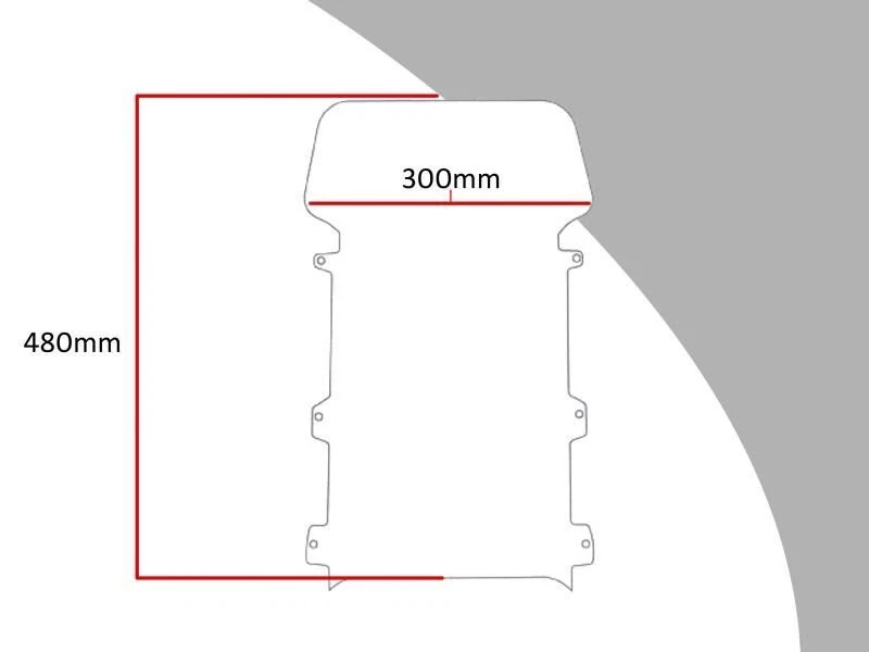 BMW K100RS 83-1992 Tinte Ligero Perfil Original Abatible/Alta PANTALLA Powerbronze. Foto 2 de 3