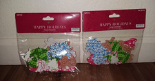 Happy Holidays Christmas Crafts Peel  Stick Foam Stickers Assorted Colors