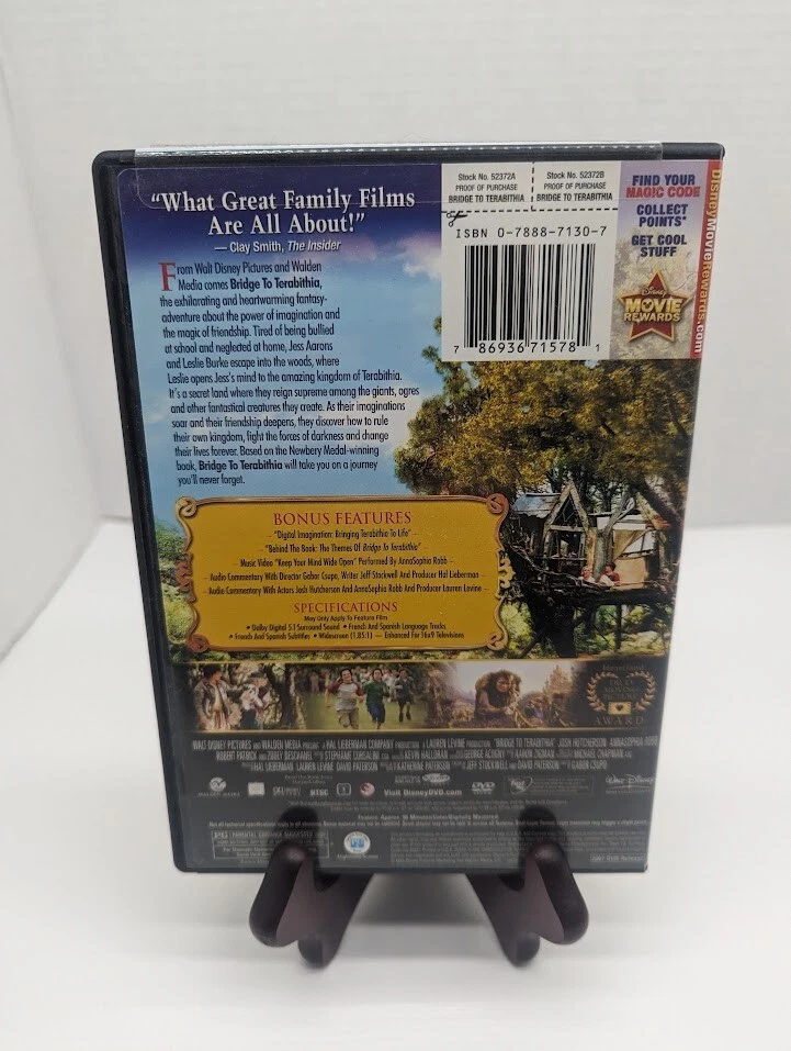 DVD Puente a Terabithia Disney Foto 3 de 3