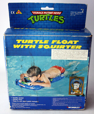 RARE VINTAGE 1990 TMNT NINJA TURTLES TURTLE FLOAT WITH SQUIRTER 