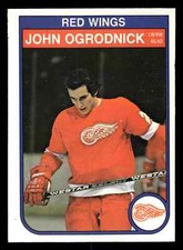 1982-83 O-Pee-Chee John Ogrodnick #92 - Detroit Red Wings