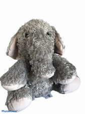 Melissa  Doug Plush Stuffed Sterling Grey Toy Elephant Pink Feet 12"